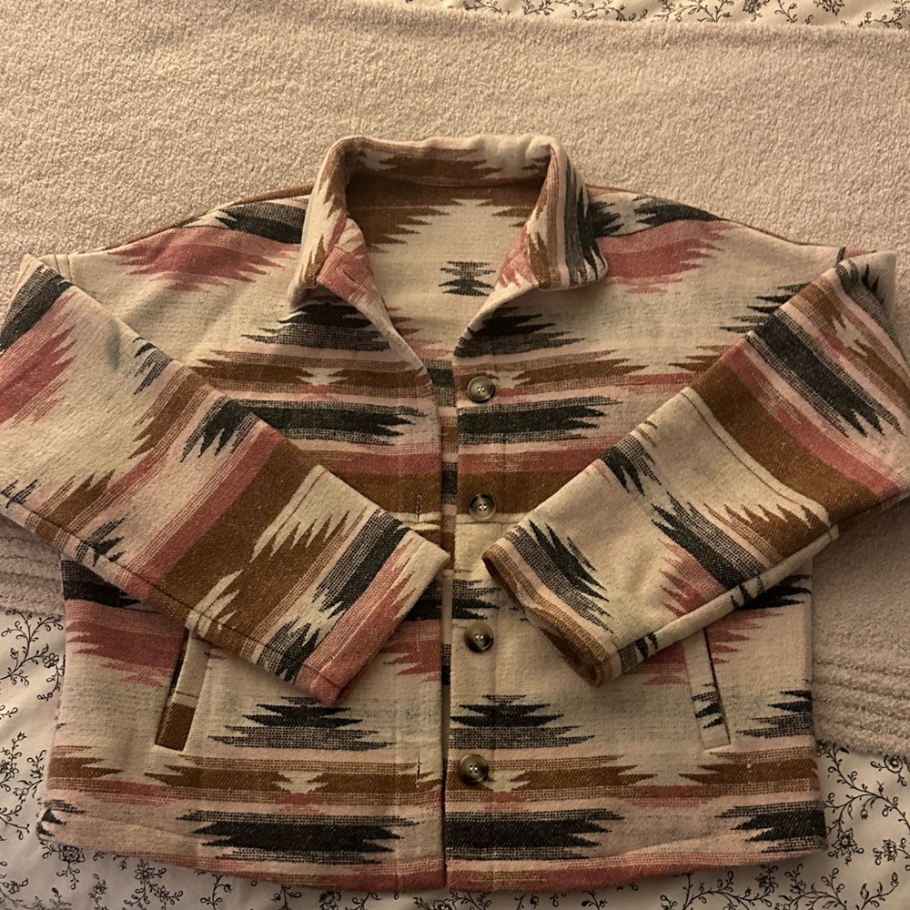 Southwestern Patterned Jacket